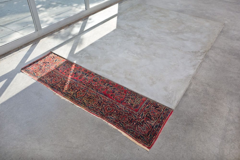 Renata Lucas, Carpet, carpet and cement, dimensions variable, 2013
