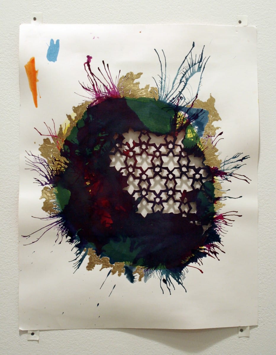 Sherin Guirguis, Untitled, Mixed Media, 37” x 15”, 2013  