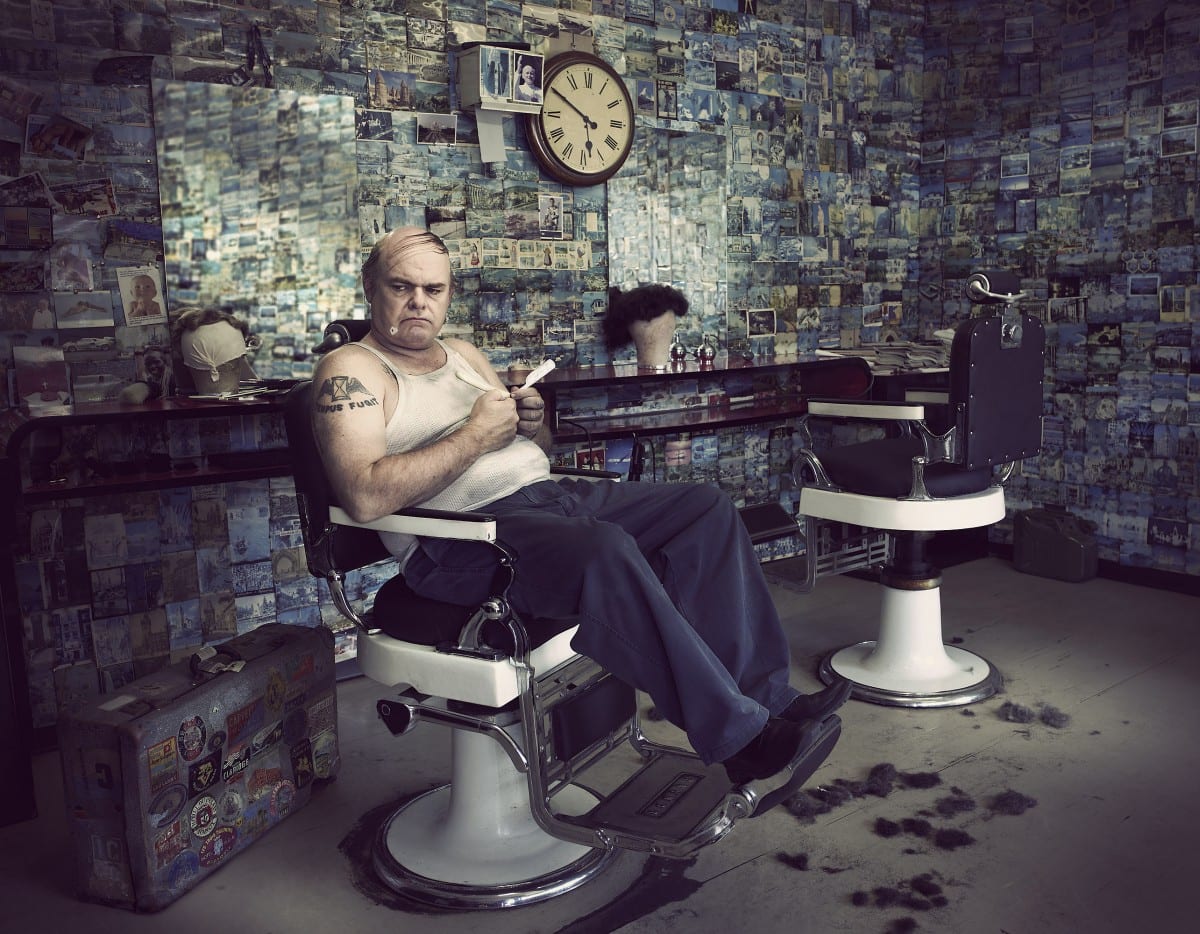 Mark Mawson, Barber shop, C Type print, 2008