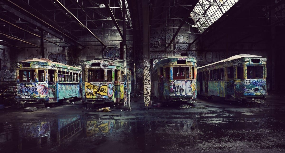 Mark Mawson, The Tram Shed, C Type print, 2009