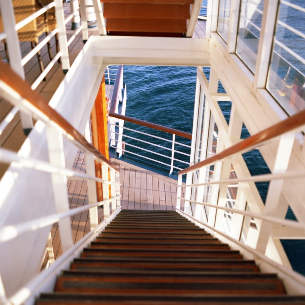 David Kitz, Ship Stairs, Photograph 