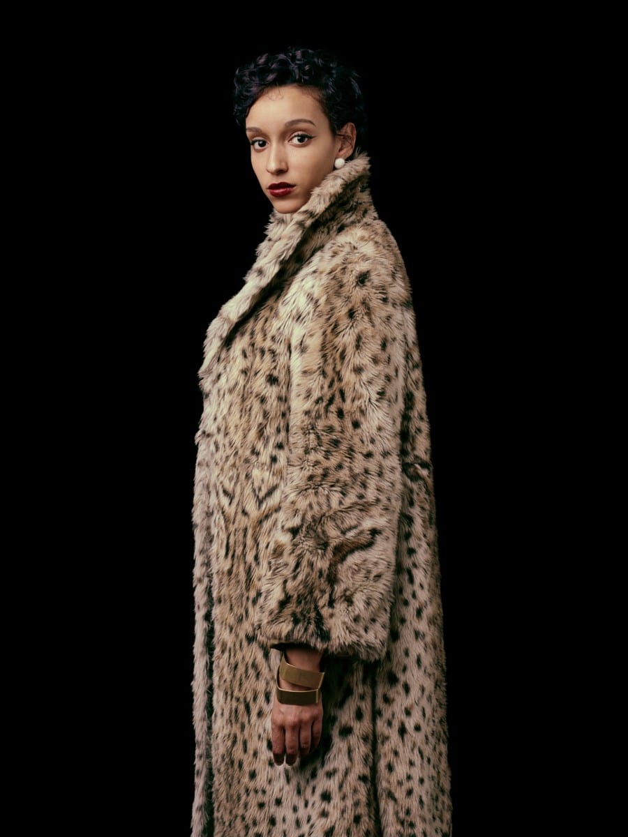 Girl with a Leopard Coat, 2011, Digital Chromogenic print, 65" x 50", Edition of 5.