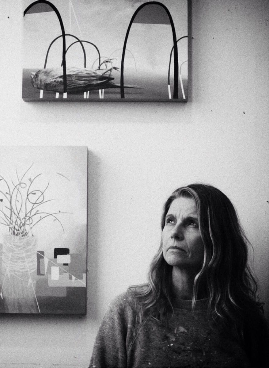 Portrait of Lisa Adams in her studio by Garet Field-Sells ©Installation Magazine