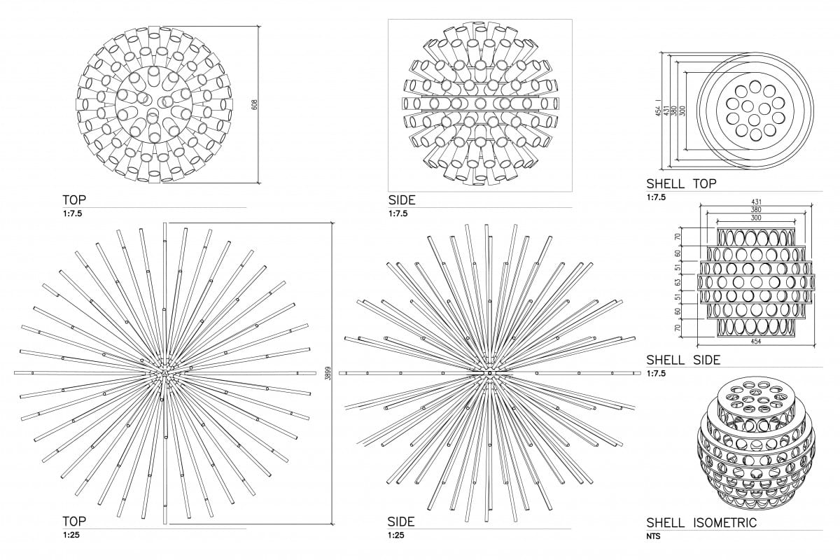 Architectural draft, photo by Caitlind Brown 