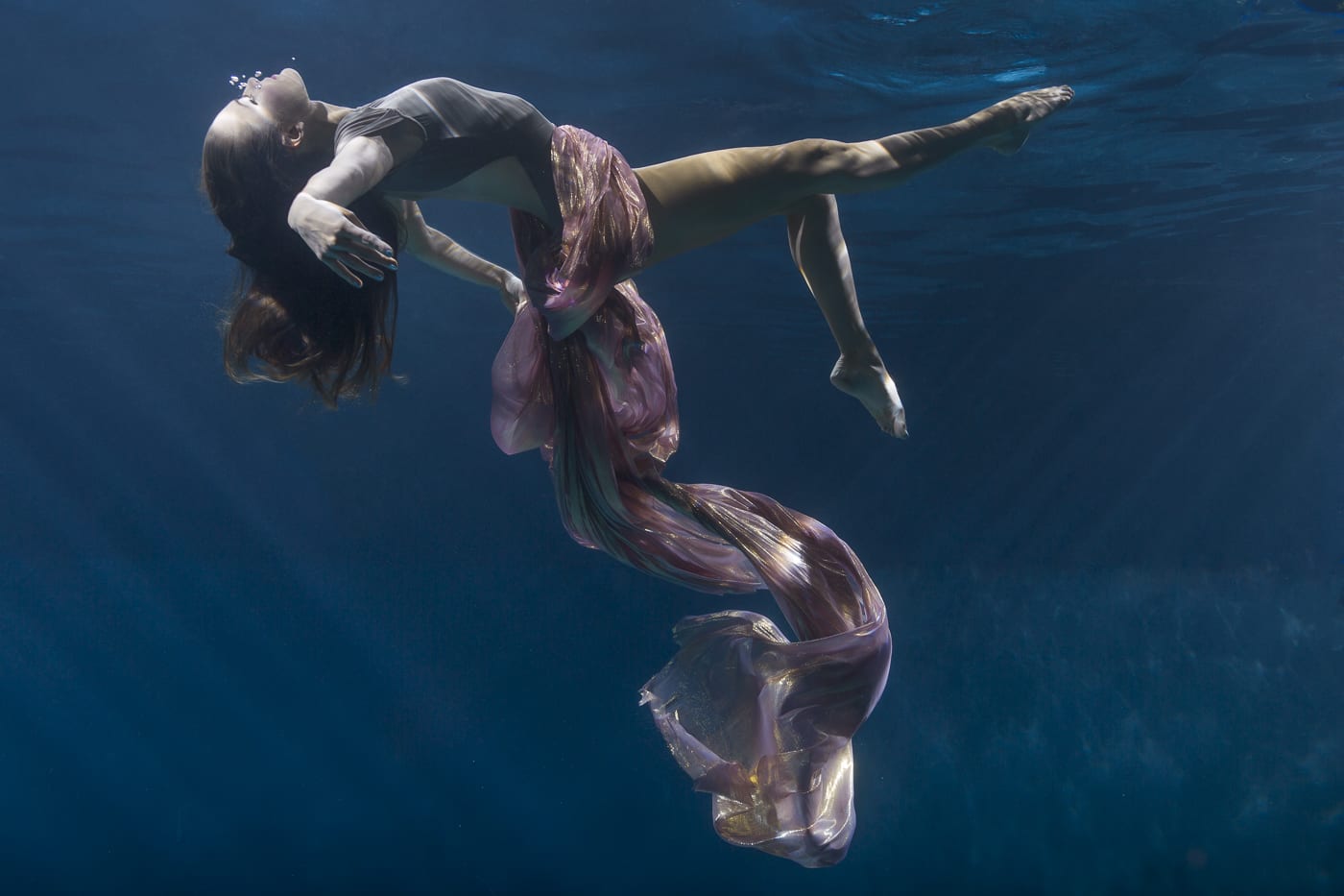 Maya Almeida, Underwater Dance Series, 2014