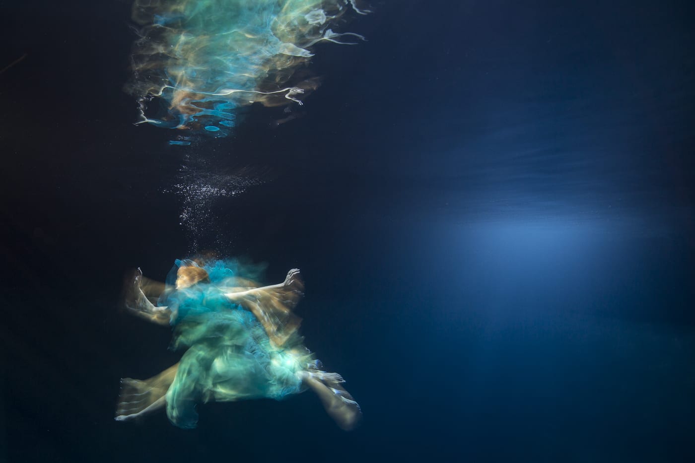 Maya Almeida, Underwater Dance Series, 2014