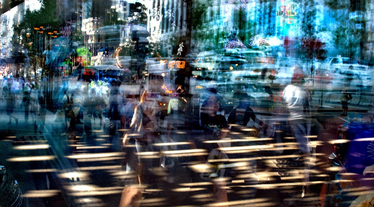 Darryll Schiff, Chicago Loop 4,  photography, 60" x 108", 2010