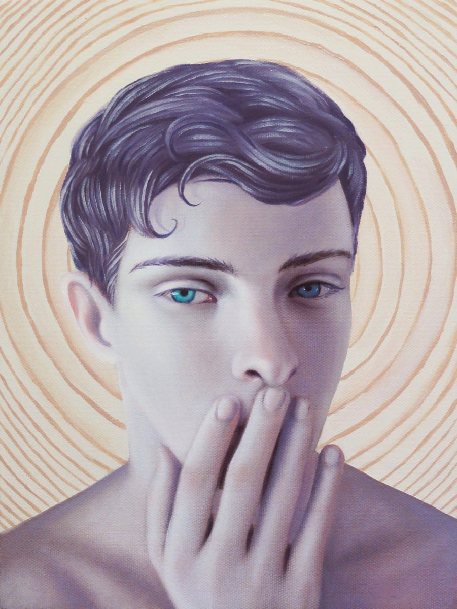 Ryan Martin, Silent All These Years, oil on canvas, 12"x 9", 2013   
