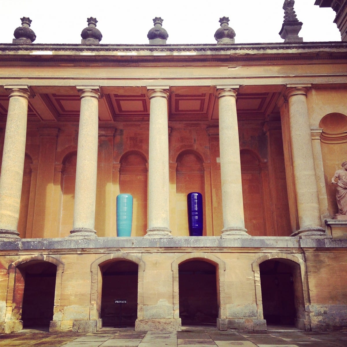 Ai Weiwei, Pillar, Porcelain, Dimensions variable, 2007. Courtesy of the artist and Blenheim Art Foundation, Woodstock, Oxfordshire, UK