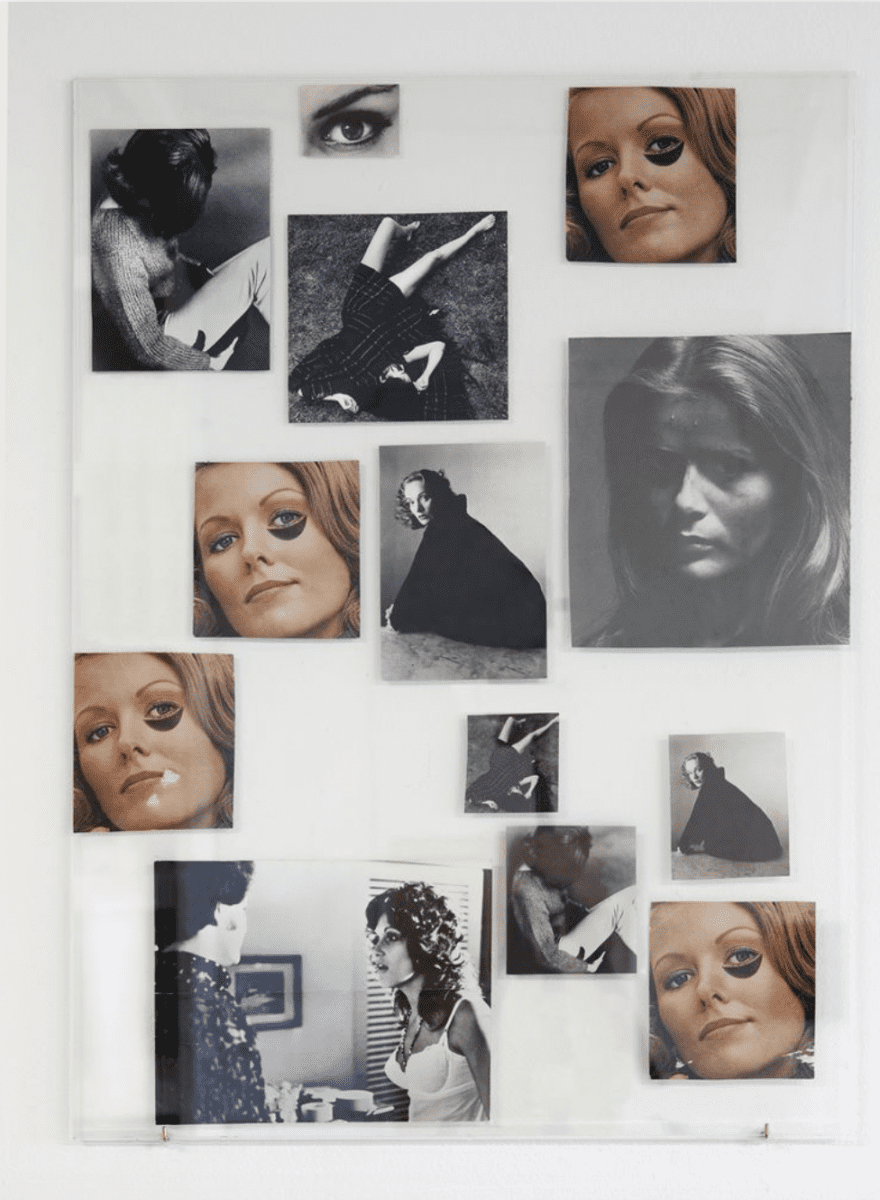 Carmen Winant, Healing Your Emotional Self 1, 2015, collage, 24 x 38 in, Courtesy of Fortnight Institute.  Image © of the artist and Fortnight Institute. 